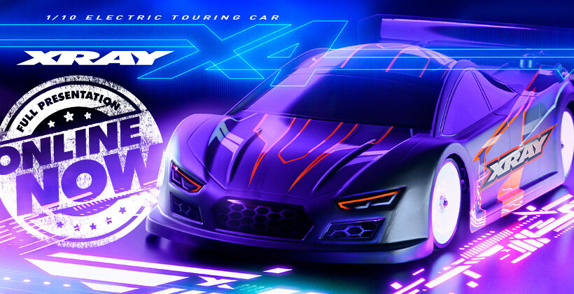 XRAY X4 touring 1/10 electrique, chassis titre par Mathias Nedrebo au championnat de Norvege 2026
