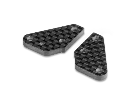 Xray GTX : des plaques de fusée carbone 1 Dot pour ouvrir la direction du 1/8 GT