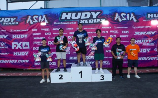 Hudy Series Asia : Bowie Ginting s&rsquo;impose en Xray X4 à Sentul