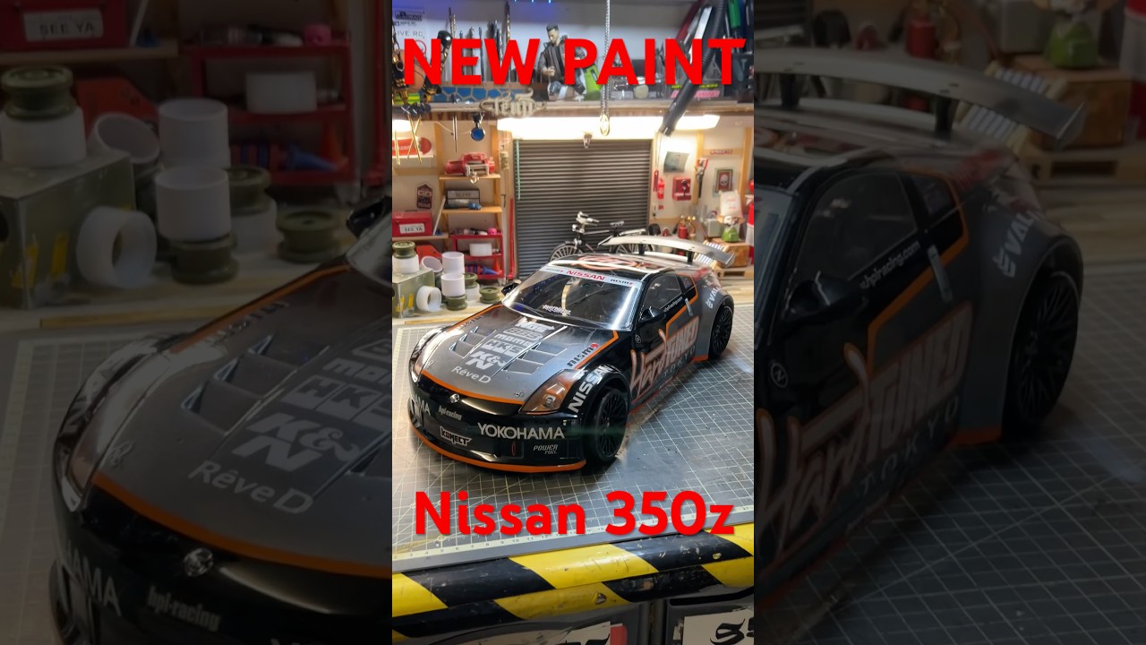 Olive RC construit une Nissan 350Z de drift signée HPI