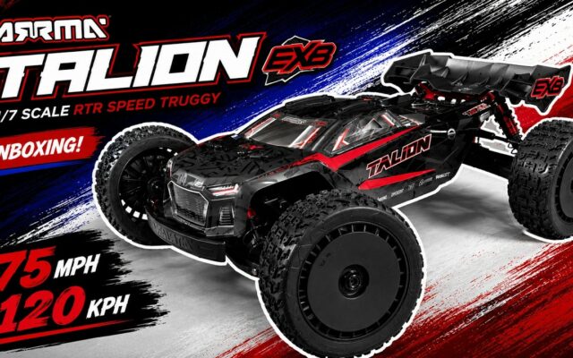 Aussie RC Playground déballe l&rsquo;Arrma Talion EXB 1/7e