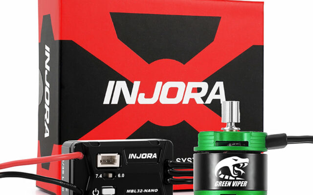 Injora MBL32-NANO : le combo brushless étanche qui réveille l&rsquo;Axial SCX30