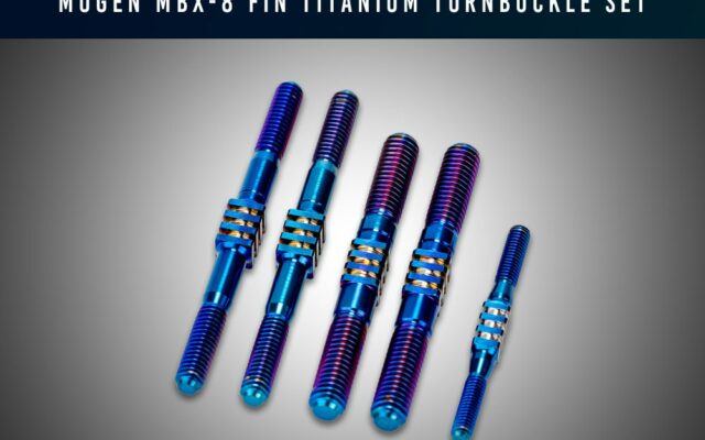 JConcepts lance un kit de biellettes Fin Titanium pour le buggy Mugen MBX-8