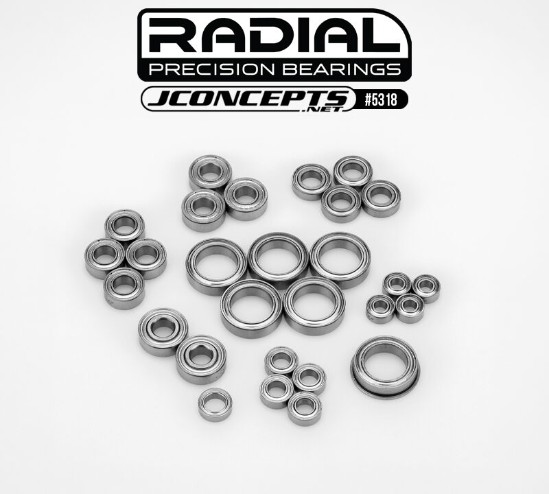 Kit de roulements radiaux NMB JConcepts pour Schumacher Cat PB