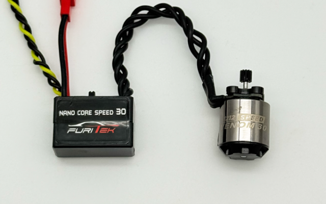 Furitek muscle son combo Nano Core 30 avec une version Speed pour Axial SCX30