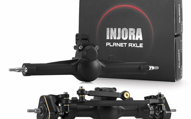 Injora présente les Planet Axles V2 +4mm en nylon pour SCX24