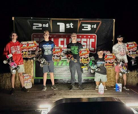 400 RC Compound Fall Classic 2026 : Douglas Shewfelt et Chase Lemieux se partagent les buggies 1/8