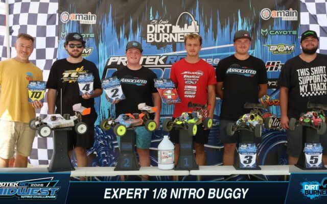 ProTek Midwest Nitro Challenge : Mason Fuller impérial en buggy nitro 1/8 à St. Louis