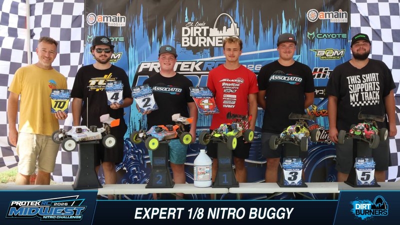 Podium du ProTek Midwest Nitro Challenge
