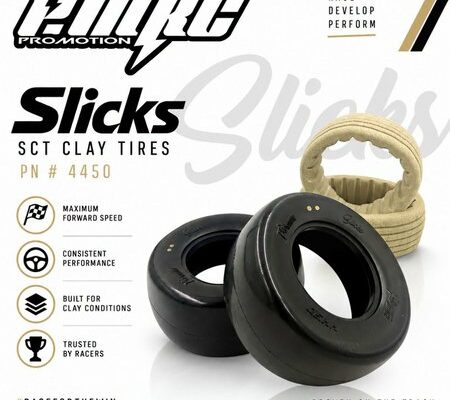 ProMotion RC lance ses pneus slicks pour short course truck 1/10