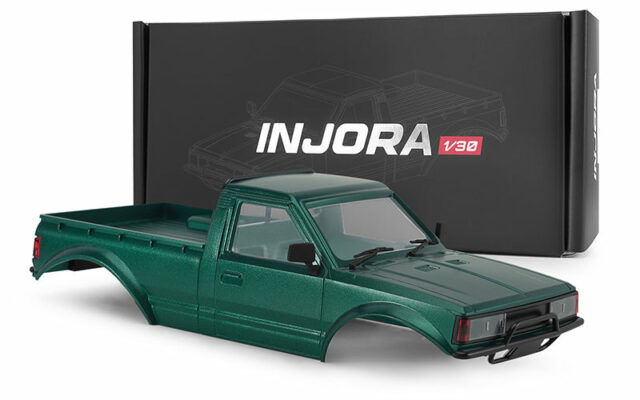 Injora habille l&rsquo;Axial SCX30 d&rsquo;une carrosserie pick-up IR80-30