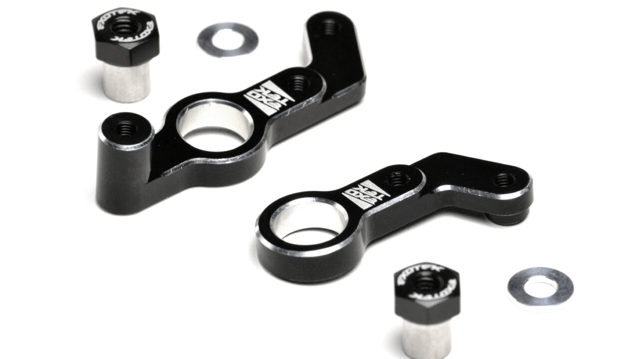 Renvois de direction Exotek 2389 en aluminium 7075 pour Team Associated RC10 4WD