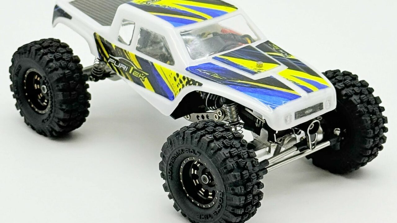 Furitek Krawl 30, châssis crawler compétition 1/30 en titane