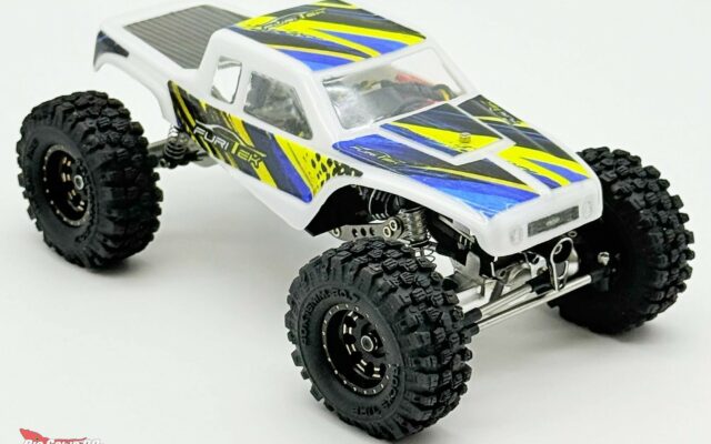 Furitek Krawl 30 : un châssis crawler compétition 1/30 en titane à transmission FOC Tri-Unity30