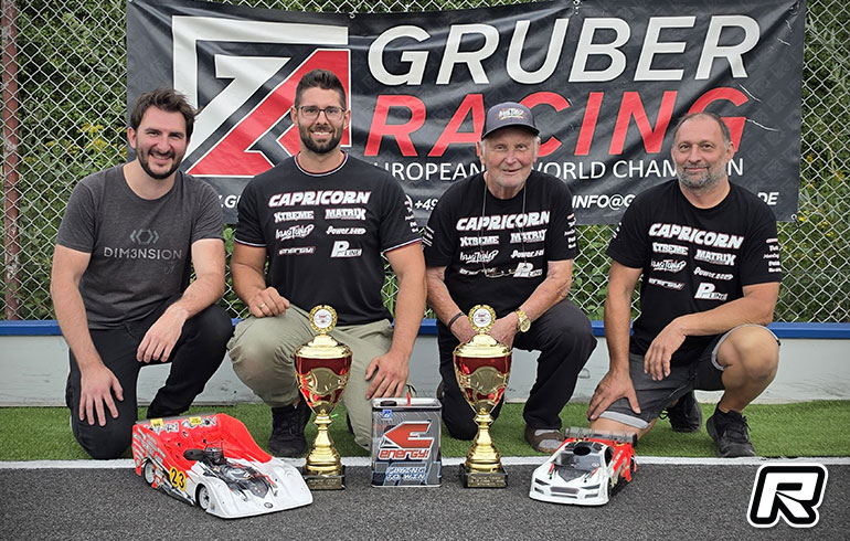 Toni Gruber double champion d'Allemagne DMC 2026 en 1/10 nitro et 1/8 piste à Hamm