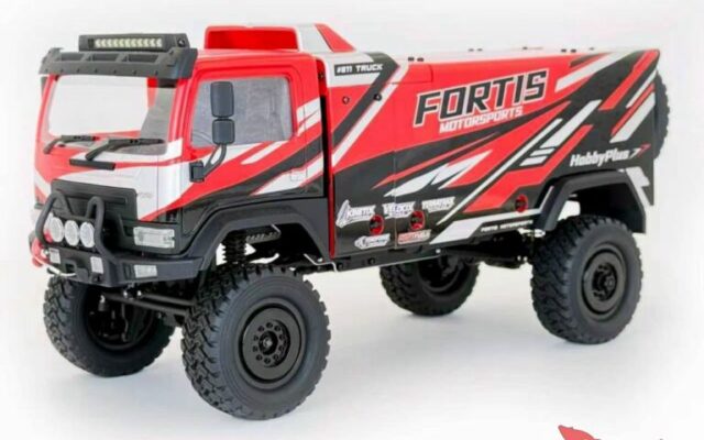 Hobby Plus DKR4-Fortis : le rallye-raid en 1/18 RTR avec ponts portiques et treuil