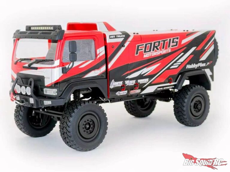 Hobby Plus DKR4-Fortis 1/18 RTR rallye-raid 4x4 à ponts portiques et treuil avant