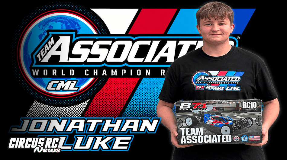 Jonathan Pluke, nouveau pilote CML Distribution et Team Associated en buggy 1/10 pour 2026