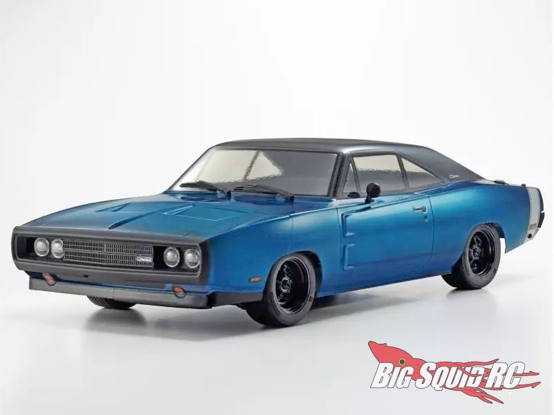 Kyosho Fazer Mk2 Dodge Charger 1970 Tuned Ver bleue