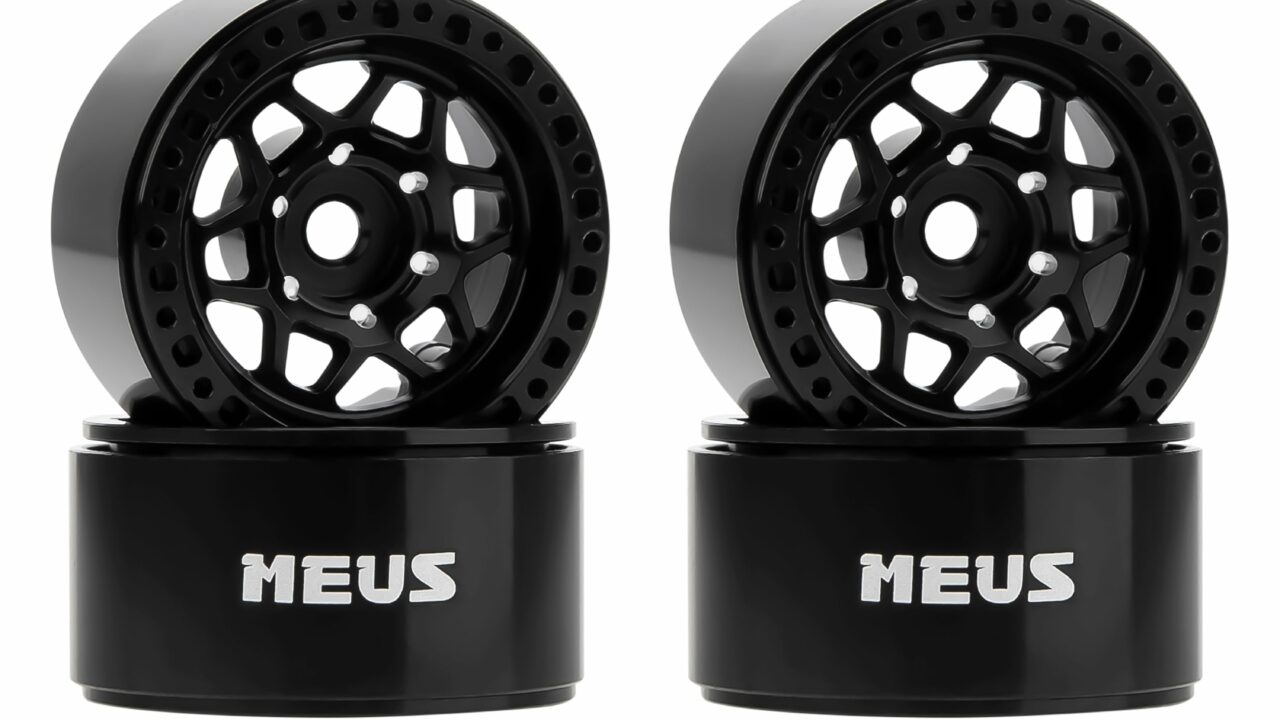 MEUS Racing lance des jantes aluminium beadlock 1.0 pouce pour mini-crawlers