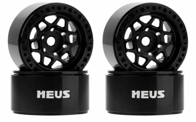 MEUS Racing lance des jantes aluminium beadlock 1.0 pouce pour mini-crawlers