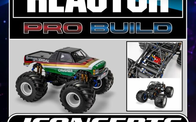 JConcepts propose le monster truck rétro REACTOR Stage 2 Wolf pré-monté