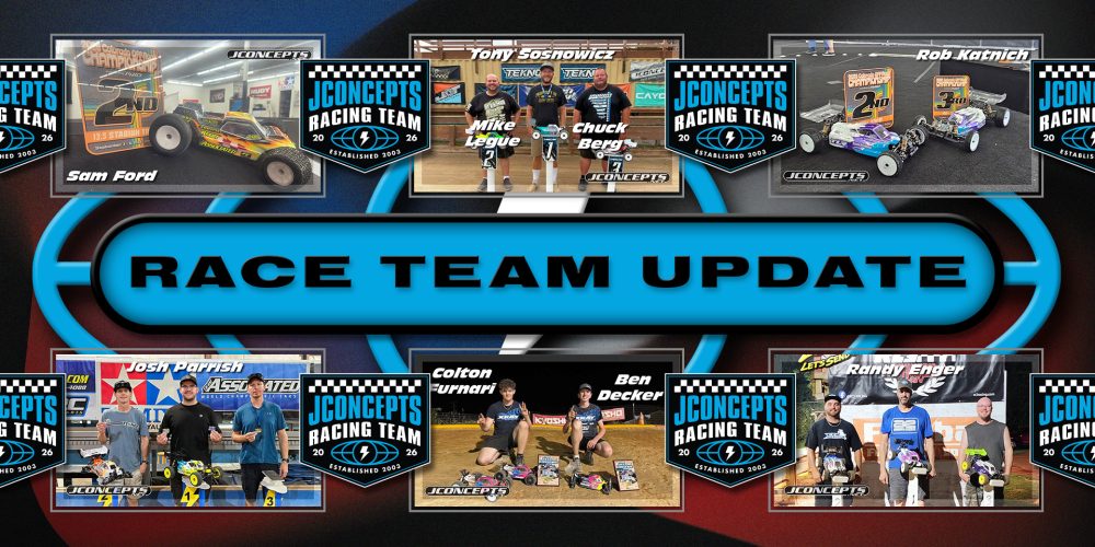 JConcepts Race Team - bilan de la première semaine de septembre 2026 en buggy 1/8