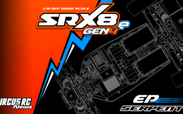 Serpent dévoile le SRX8e Gen4, son buggy électrique 1/8 nouvelle génération