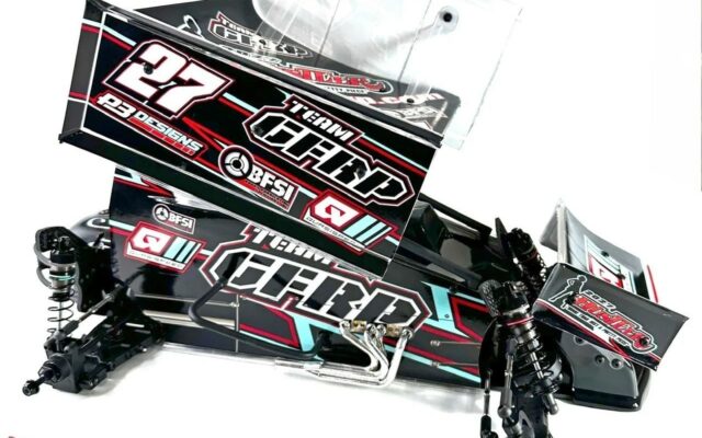 Team GFRP présente le kit sprint car pneus caoutchouc 2027 Hustler