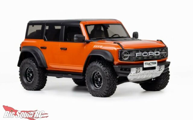 Traction Hobby dévoile son Ford Bronco Raptor 1/8 RTR à transmission commutable