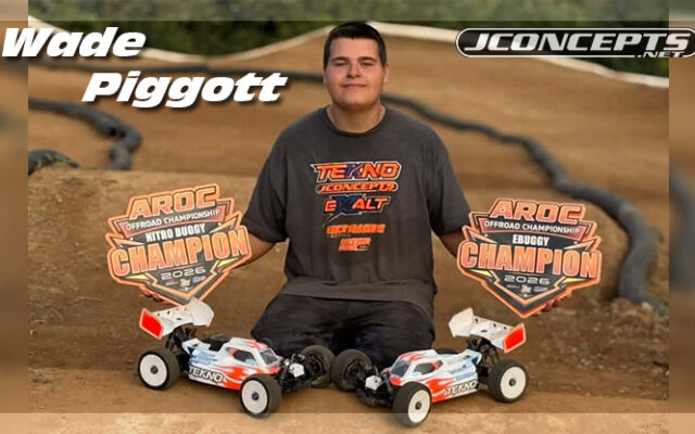 Wade Piggott décroche un doublé de titres à l&rsquo;AROC en buggy 1/8