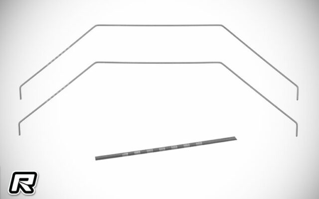 Awesomatix lance trois barres anti-roulis plus souples pour le touring 1/10