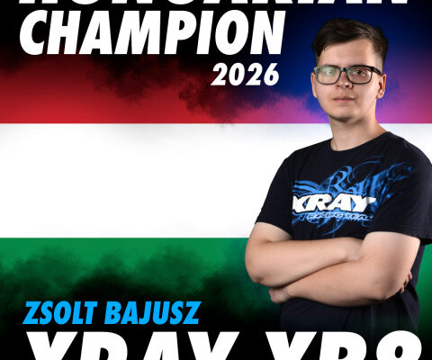 Zsolt Bajusz remporte le championnat de Hongrie de TT1/8 sur Xray XB8