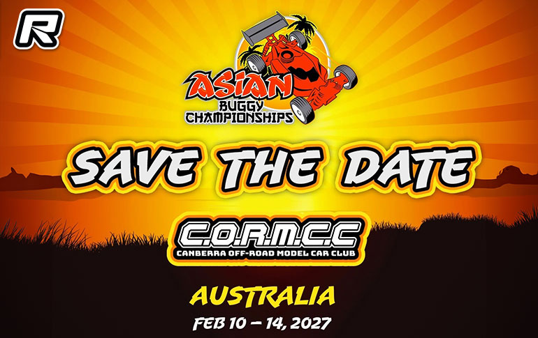 Affiche de la saison 2027 des Asian Buggy Championships, ouverture à Canberra