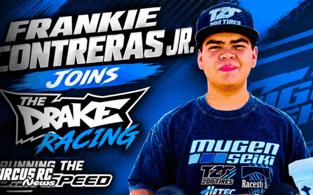 Frankie Contreras Jr. rejoint The Drake Racing en buggy nitro 1/8