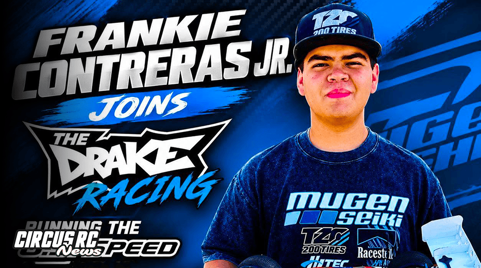 Frankie Contreras Jr. rejoint The Drake Racing en buggy nitro 1/8