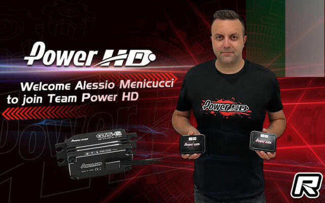 Alessio Menicucci rejoint Power HD et adopte le servo GTS-2 sur son Infinity IF14 Speciale