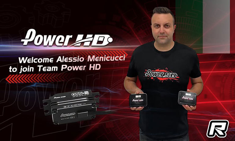 Alessio Menicucci et le servo Power HD GTS-2