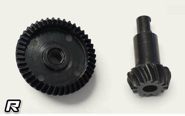 Caster Racing dévoile un nouveau couple conique à denture spirale pour ses buggys 1/8