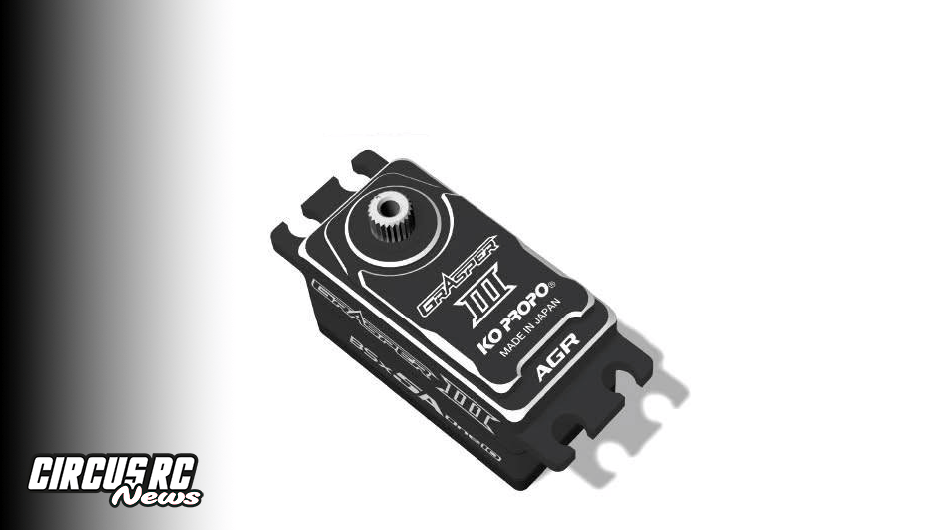KO Propo lance le servo de direction BSx5A-one10 Grasper III avec technologie AGR