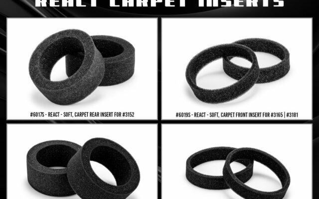 JConcepts dévoile des inserts pour pneus moquette React