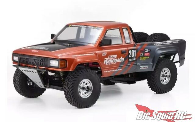 Kyosho dévoile l&rsquo;Outlaw Renegade RWD 2RSA, un pick-up 1/10 façon short course