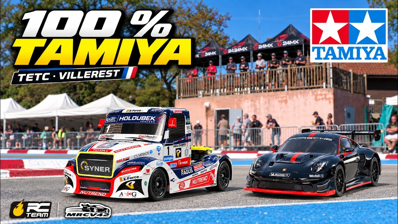 RC Team modélisme, reportage vidéo TETC Tamiya