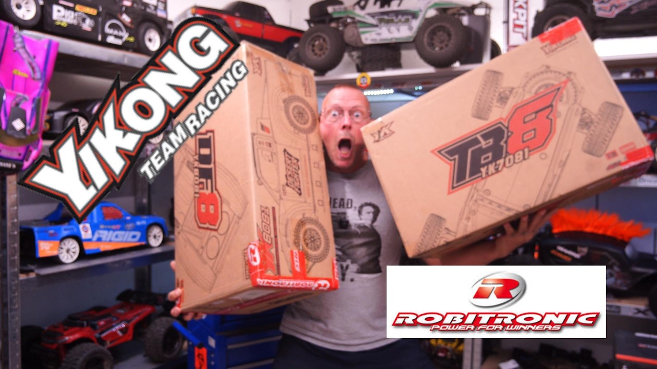 Many's RCGarage 68 unboxing YIKONG DF8 et TB8