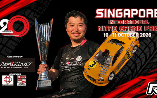 Naoto Matsukura, tout juste champion du monde, confirmé pour le Singapore International Nitro GP