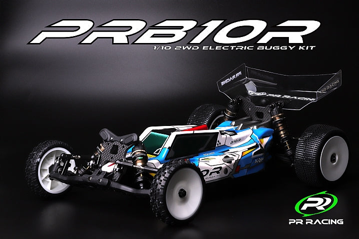 Kit buggy électrique 1/10 2WD PR Racing B10R distribué au Royaume-Uni par Trackside Performance