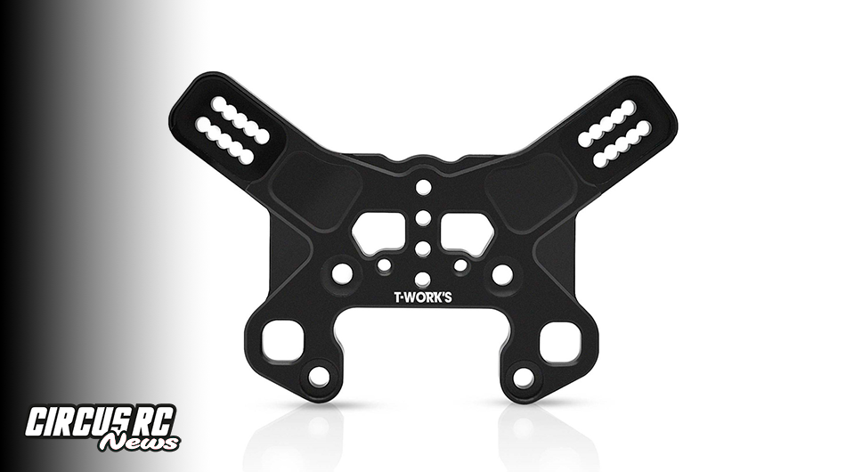 T-Work's sort des supports d'amortisseurs alu 7075-T6 pour le Team Associated RC8T4.2