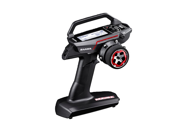 Radiocommande Sanwa MT-5Z avec fonctions Motion Steering et FEELING