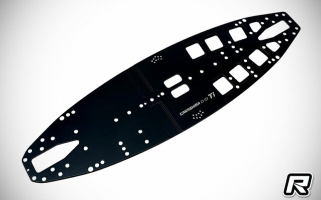 Takashima D-13 launches its titanium chassis for 1/10 touring into mass production