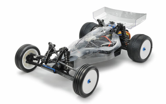 Tamiya DN-01 SR : le buggy 2WD 1/10 revient en kit châssis suréquipé (réf. 58761)